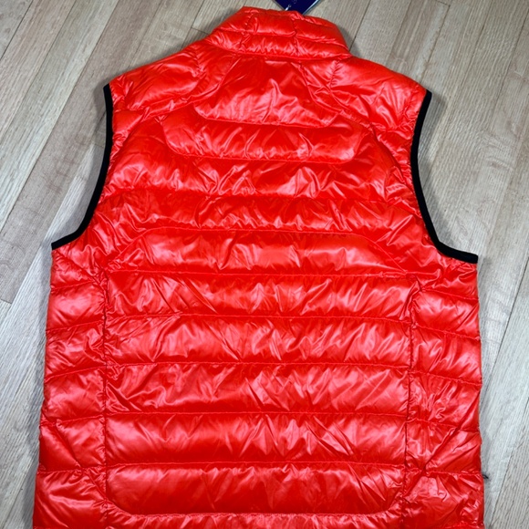Ralph Lauren Purple Label Vest Orange L 100% Polyester Brand New With Tags - Picture 10 of 10